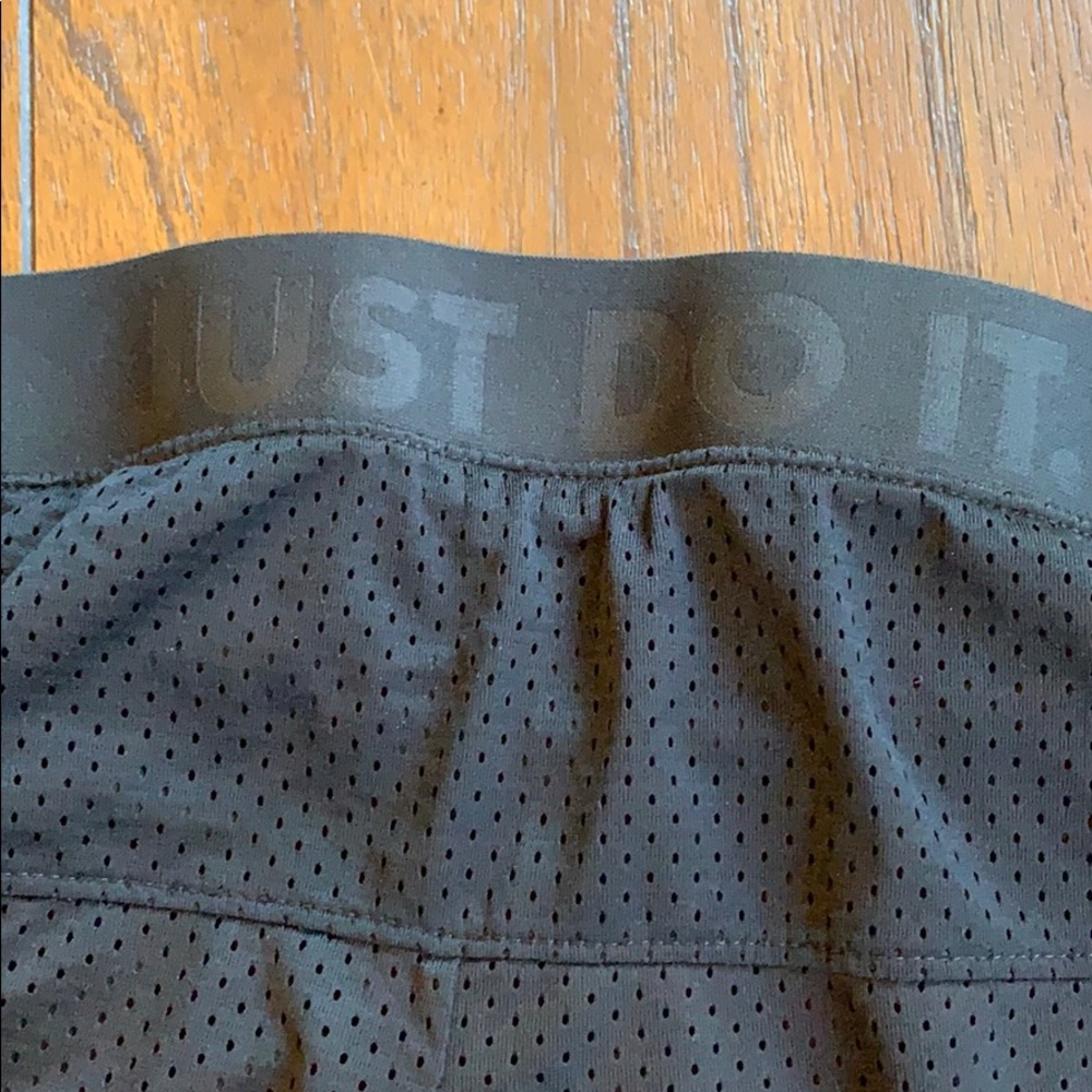 Nike Just Do It Mesh Overlay Compression Shorts - image 5